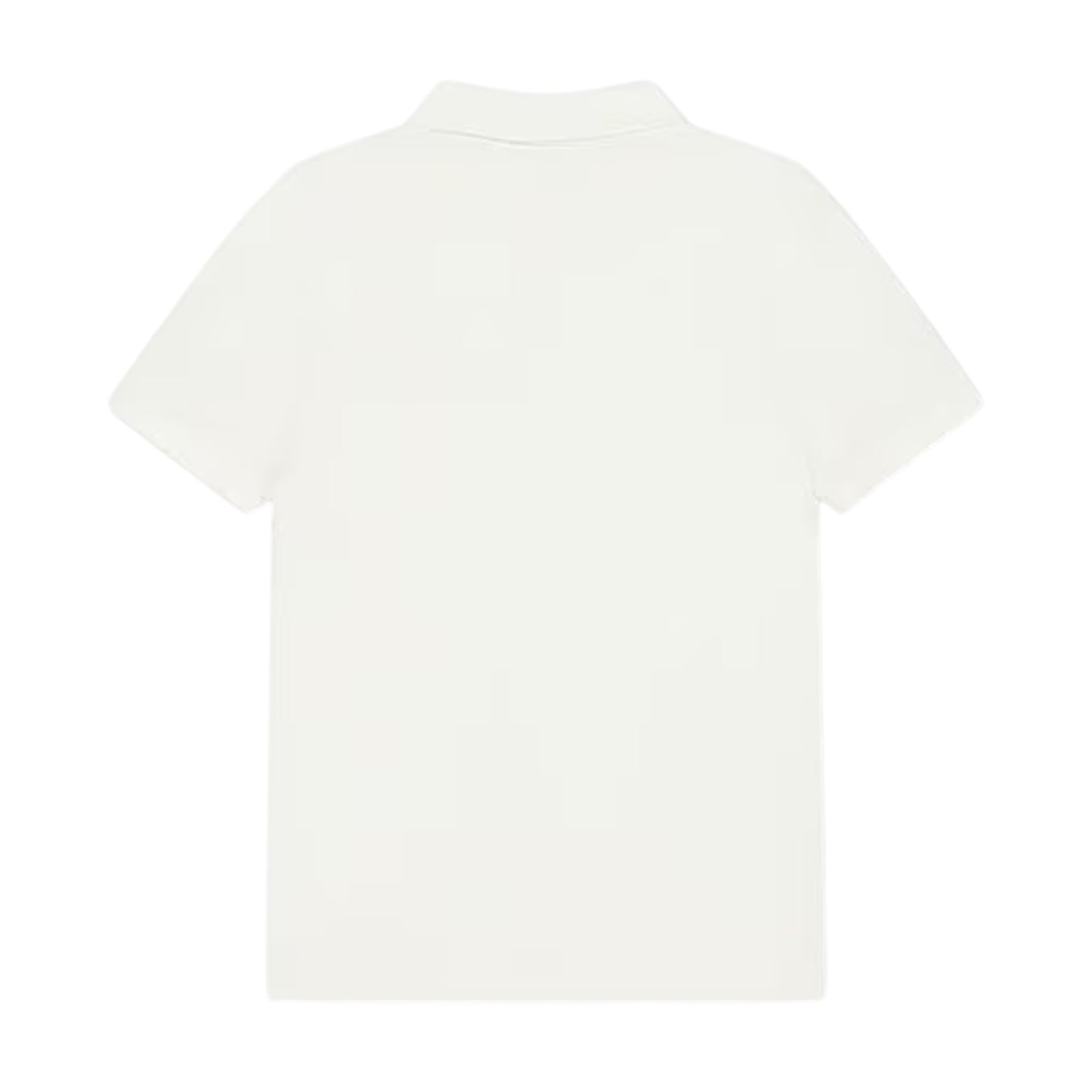 White - Back - Lyle & Scott Childrens-Kids Small Logo Polo Shirt
