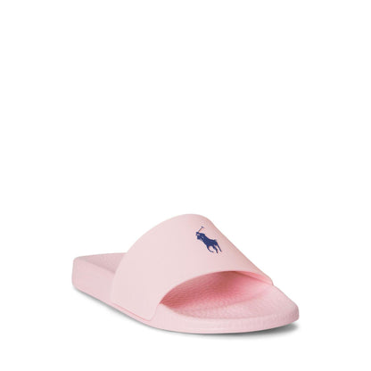 Pink-Sand - Back - Ralph Lauren Womens-Ladies Polo TPU Slides