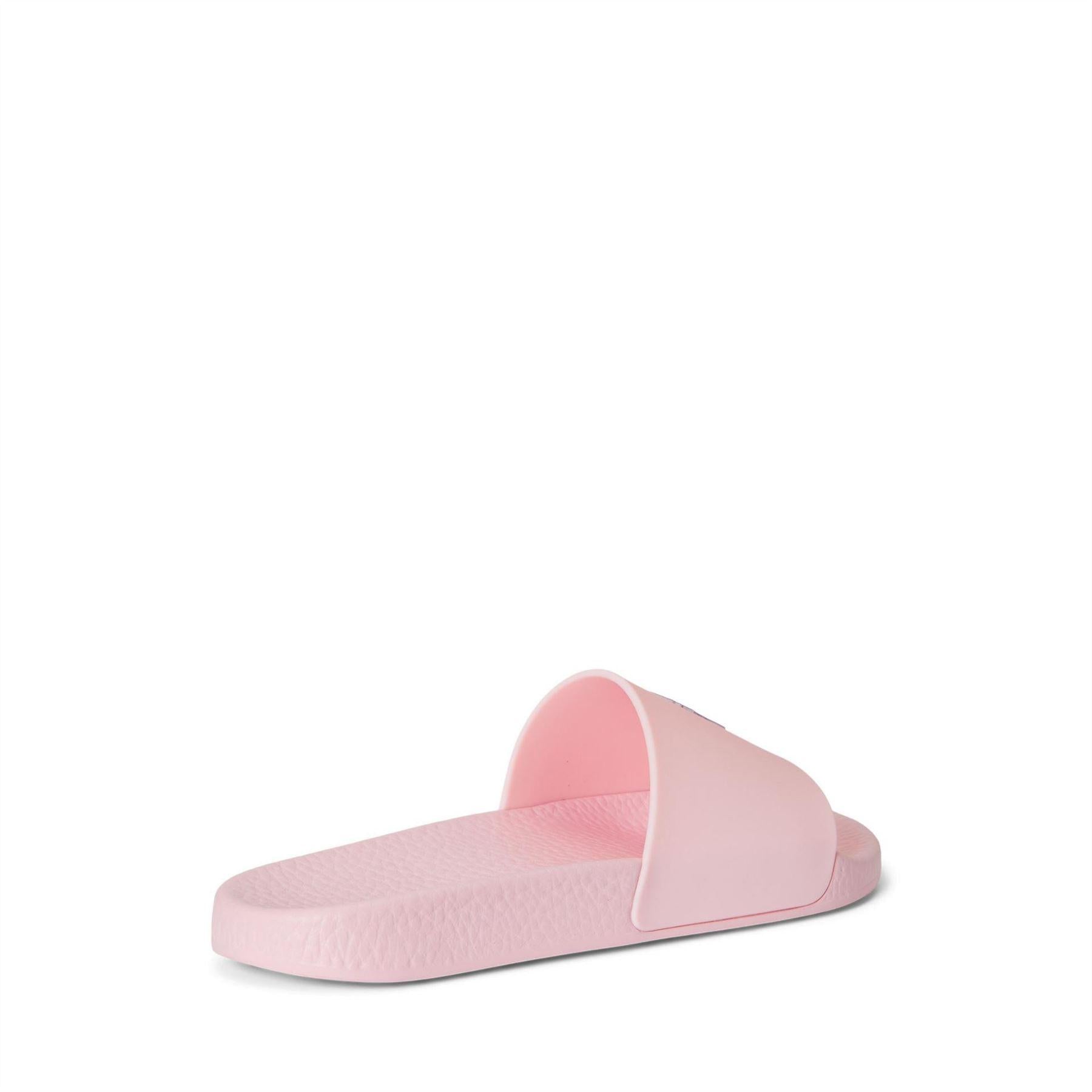 Pink-Sand - Side - Ralph Lauren Womens-Ladies Polo TPU Slides