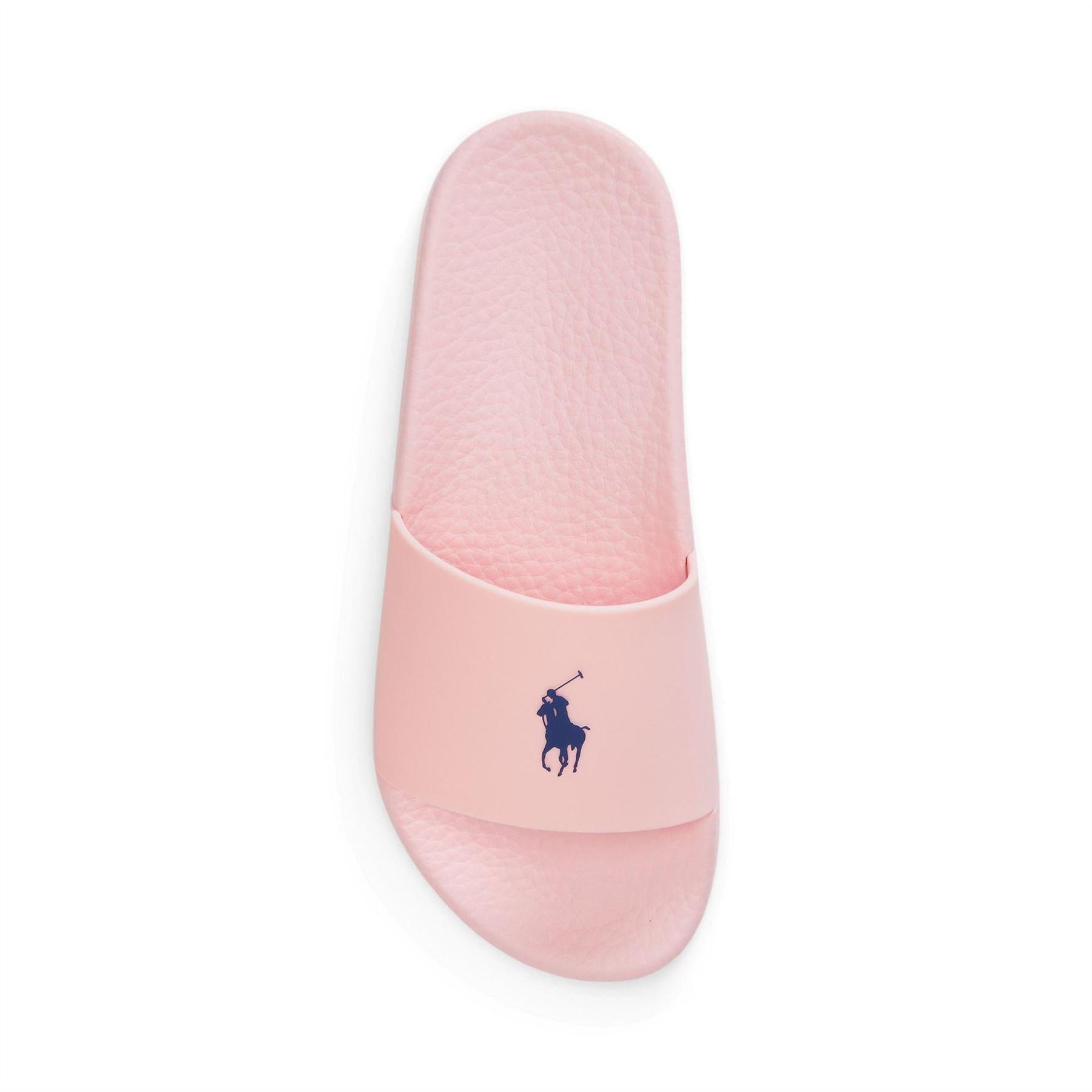 Pink-Sand - Lifestyle - Ralph Lauren Womens-Ladies Polo TPU Slides