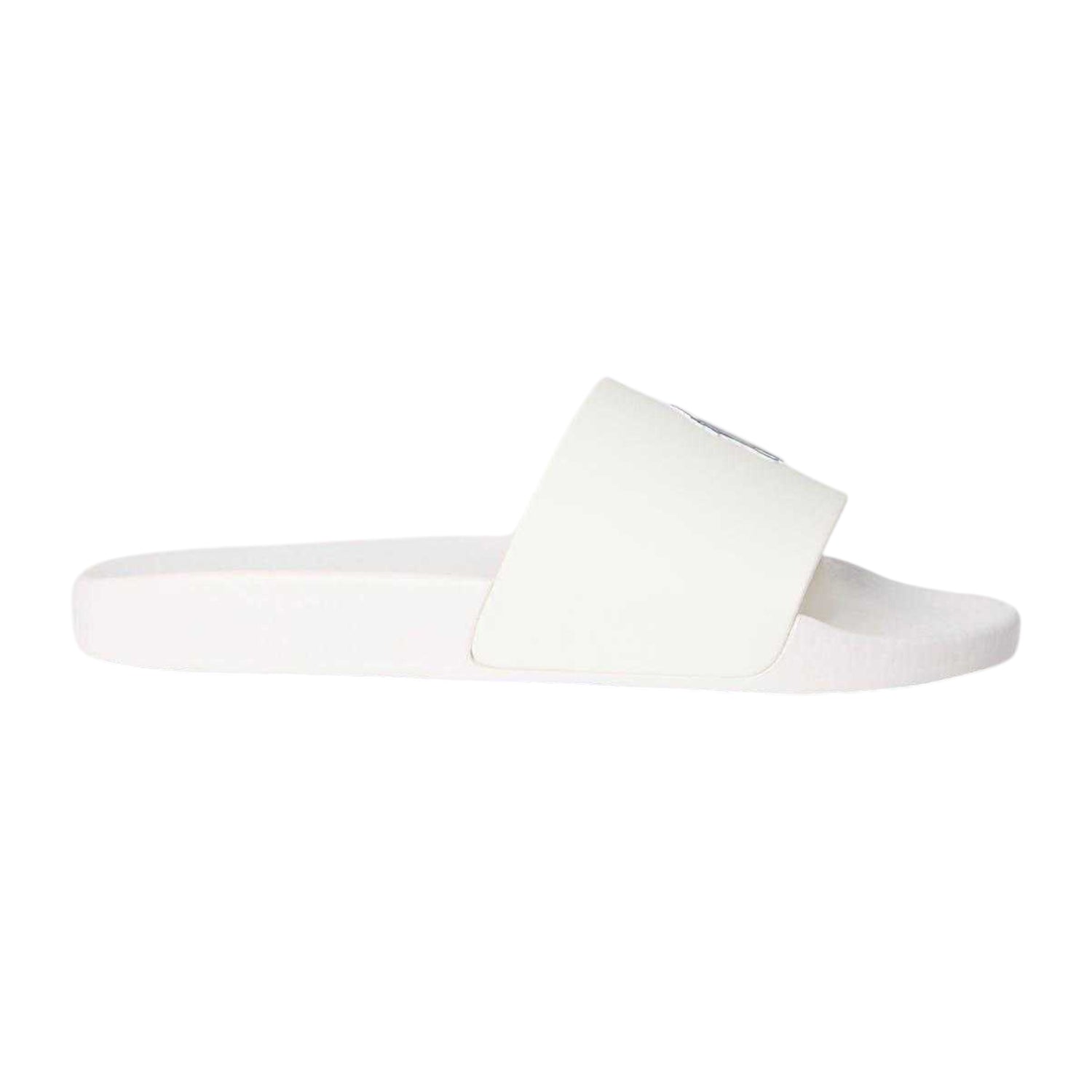 White-Navy - Front - Ralph Lauren Mens Polo TPU Slides