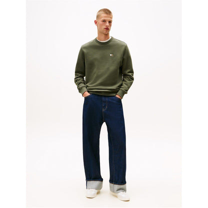 Pewter - Lifestyle - Tommy Jeans Mens Logo Sweatshirt