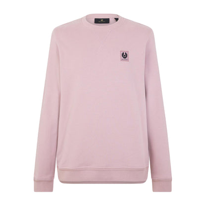 Woodrose - Front - Belstaff Mens Embroidered Logo Cotton Sweatshirt