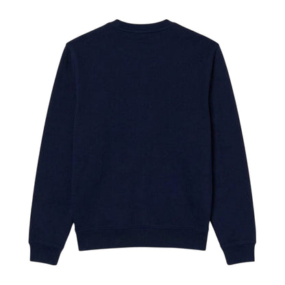 Navy Blue - Back - Lacoste Unisex Adult Logo Sweatshirt