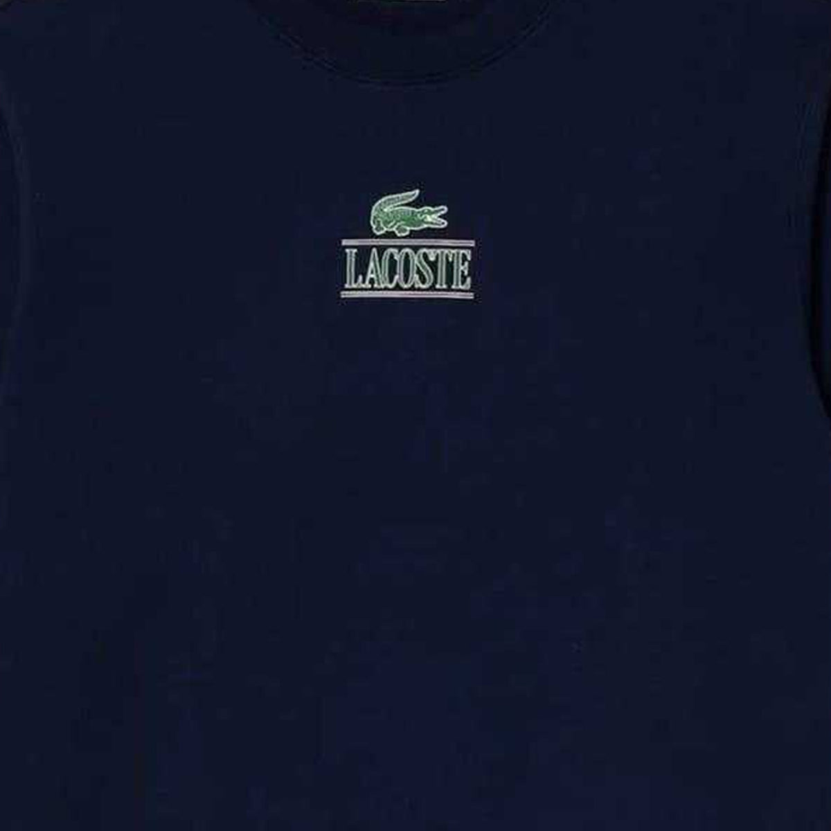 Navy Blue - Side - Lacoste Unisex Adult Logo Sweatshirt