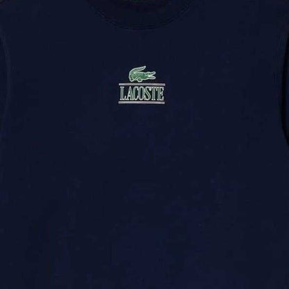 Navy Blue - Side - Lacoste Unisex Adult Logo Sweatshirt