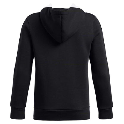 Black - Back - Under Armour Boys Regular Hoodie