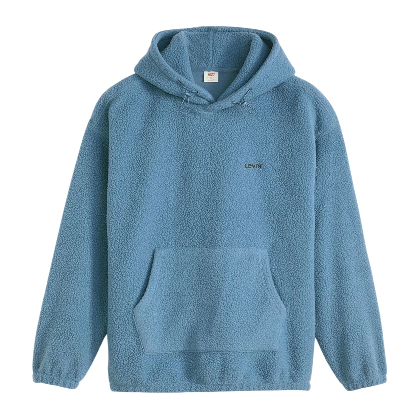 Blue - Front - Levis Mens Hooded Long-Sleeved Sweatshirt