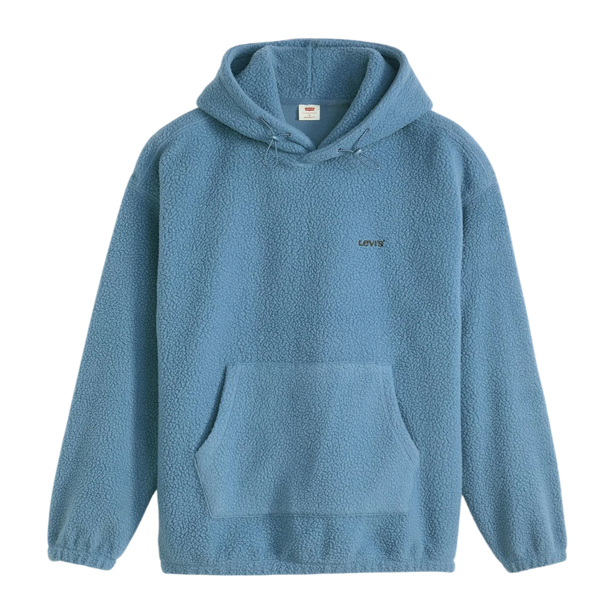 Blue - Front - Levis Mens Hooded Long-Sleeved Sweatshirt