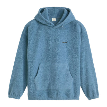Blue - Front - Levis Mens Hooded Long-Sleeved Sweatshirt