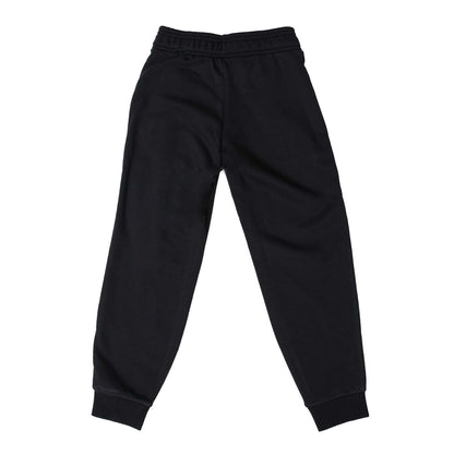 Black - Back - Adidas Boys Essentials Cotton Jogging Bottoms