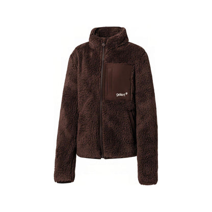 Brown - Side - Gelert Childrens-Kids Teddy Fleece Sweatshirt
