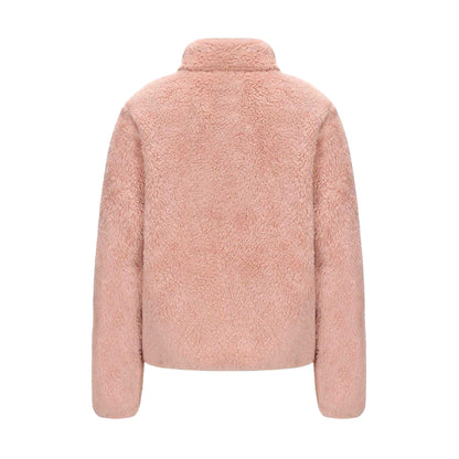 Pink - Back - Gelert Childrens-Kids Teddy Fleece Sweatshirt
