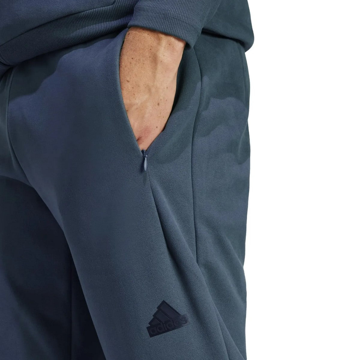 Green - Lifestyle - Adidas Mens Z.N.E Winterized Jogging Bottoms