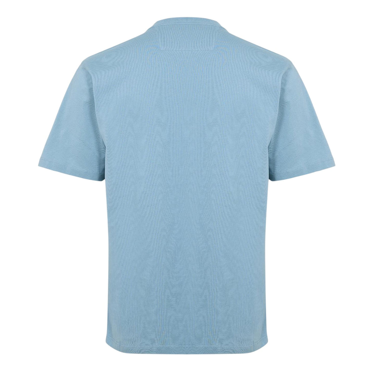Blue - Back - C.P. Company Mens 30-1 Tonal Logo Jersey T-Shirt