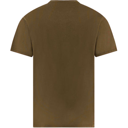 Ivy Green - Back - C.P. Company Mens 30-1 Tonal Logo Jersey T-Shirt
