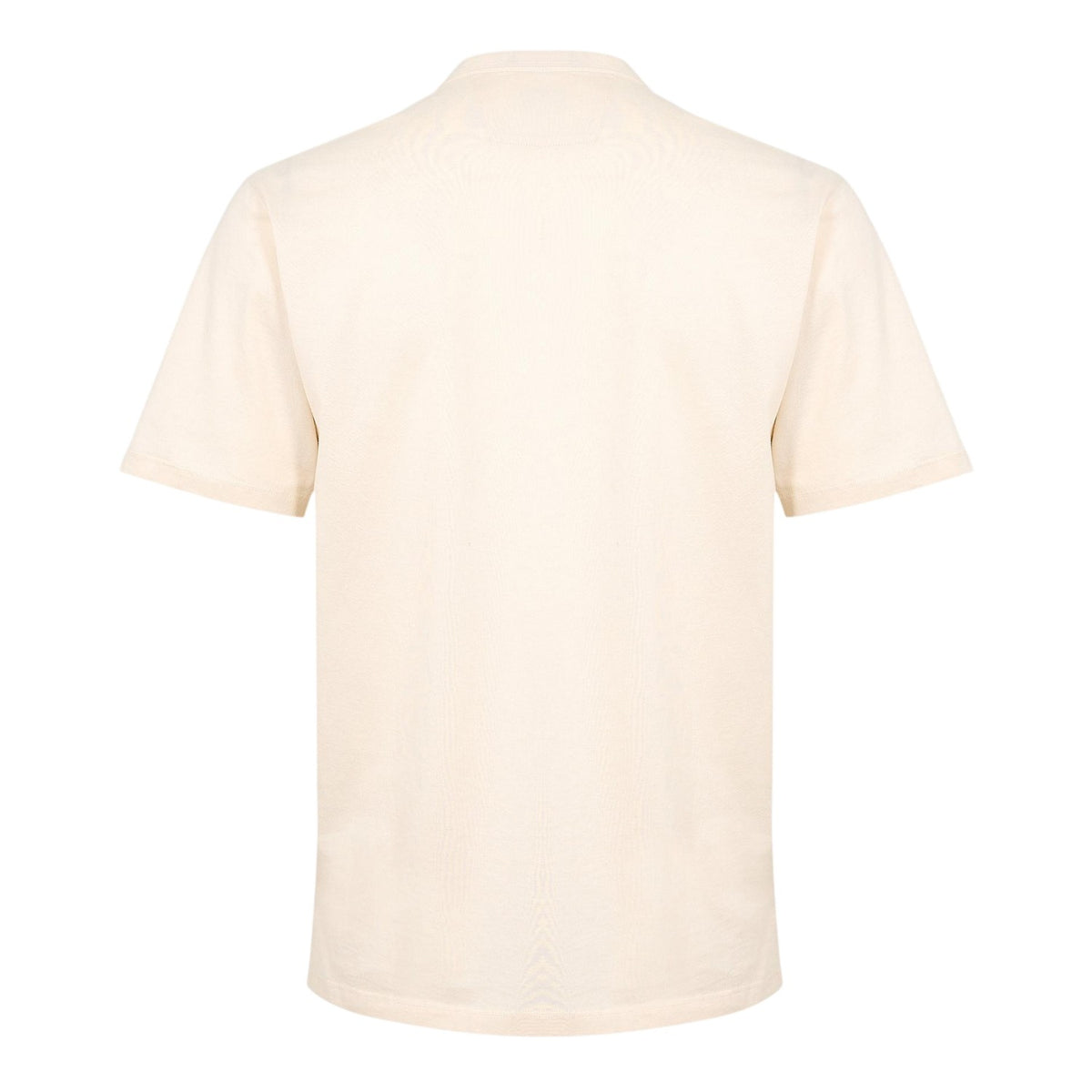 Light Beige - Back - C.P. Company Mens 30-1 Tonal Logo Jersey T-Shirt