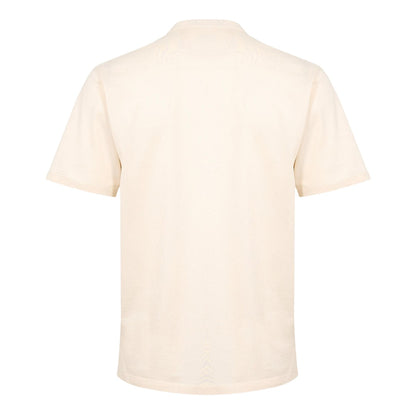 Light Beige - Back - C.P. Company Mens 30-1 Tonal Logo Jersey T-Shirt