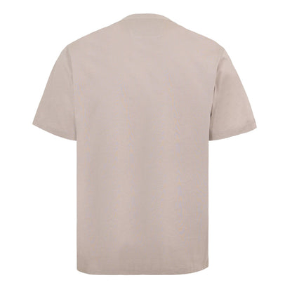 Dove - Back - C.P. Company Mens 30-1 Tonal Logo Jersey T-Shirt