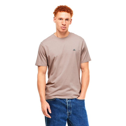 Dove - Side - C.P. Company Mens 30-1 Tonal Logo Jersey T-Shirt