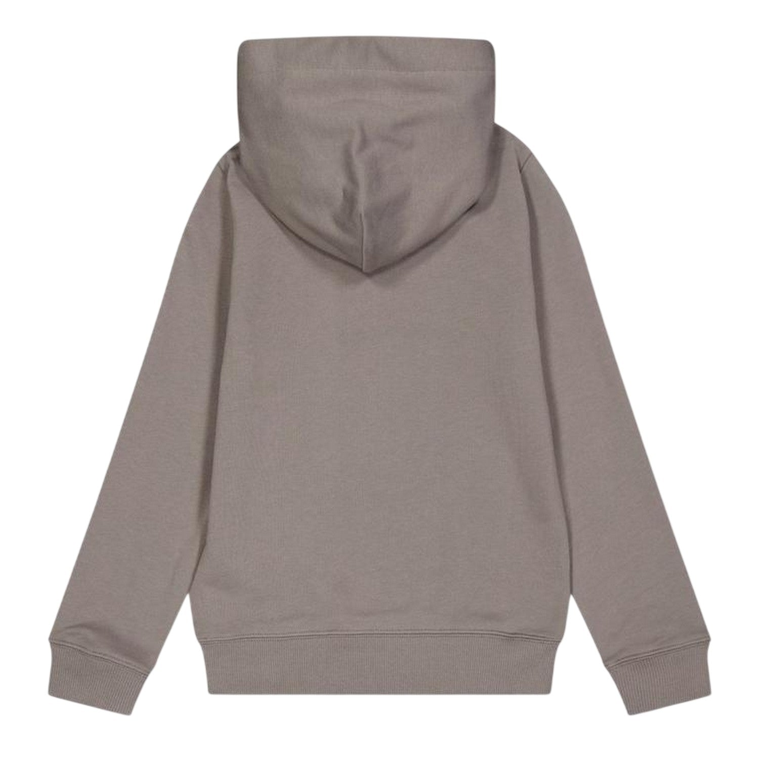 Granite Grey - Back - Calvin Klein Childrens-Kids Logo Regular Hoodie