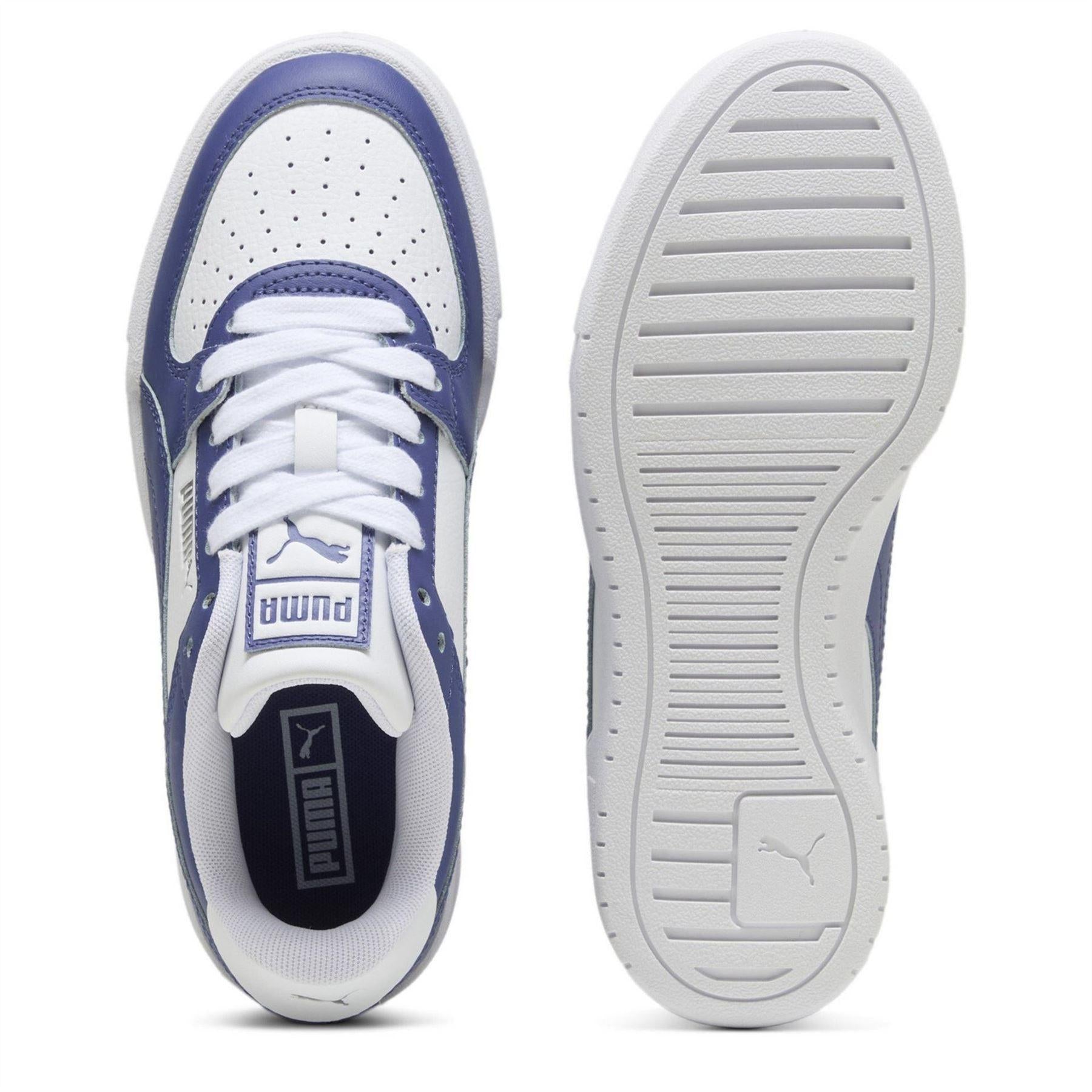 White-Navy - Side - Puma Womens-Ladies Ca Pro Classic Low Cut Trainers