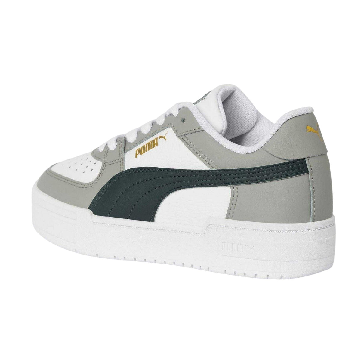 Grey-Black - Back - Puma Womens-Ladies Ca Pro Classic Low Cut Trainers