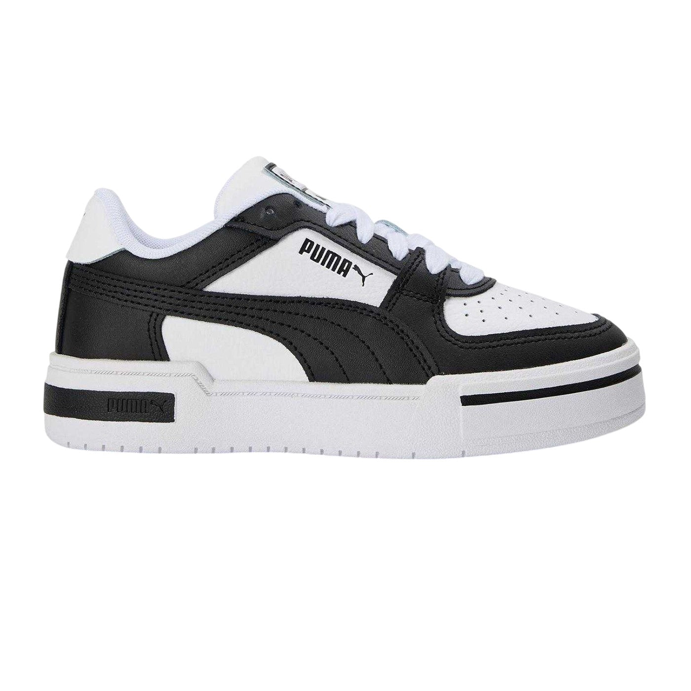 Black-White - Front - Puma Womens-Ladies Ca Pro Classic Low Cut Trainers