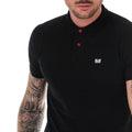 Black - Pack Shot - Weekend Offender Mens Barnum Polo Shirt
