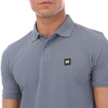 Blue - Back - Weekend Offender Mens Barnum Polo Shirt