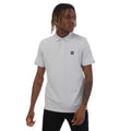 Silver - Front - Weekend Offender Mens Barnum Polo Shirt