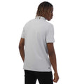Silver - Back - Weekend Offender Mens Barnum Polo Shirt