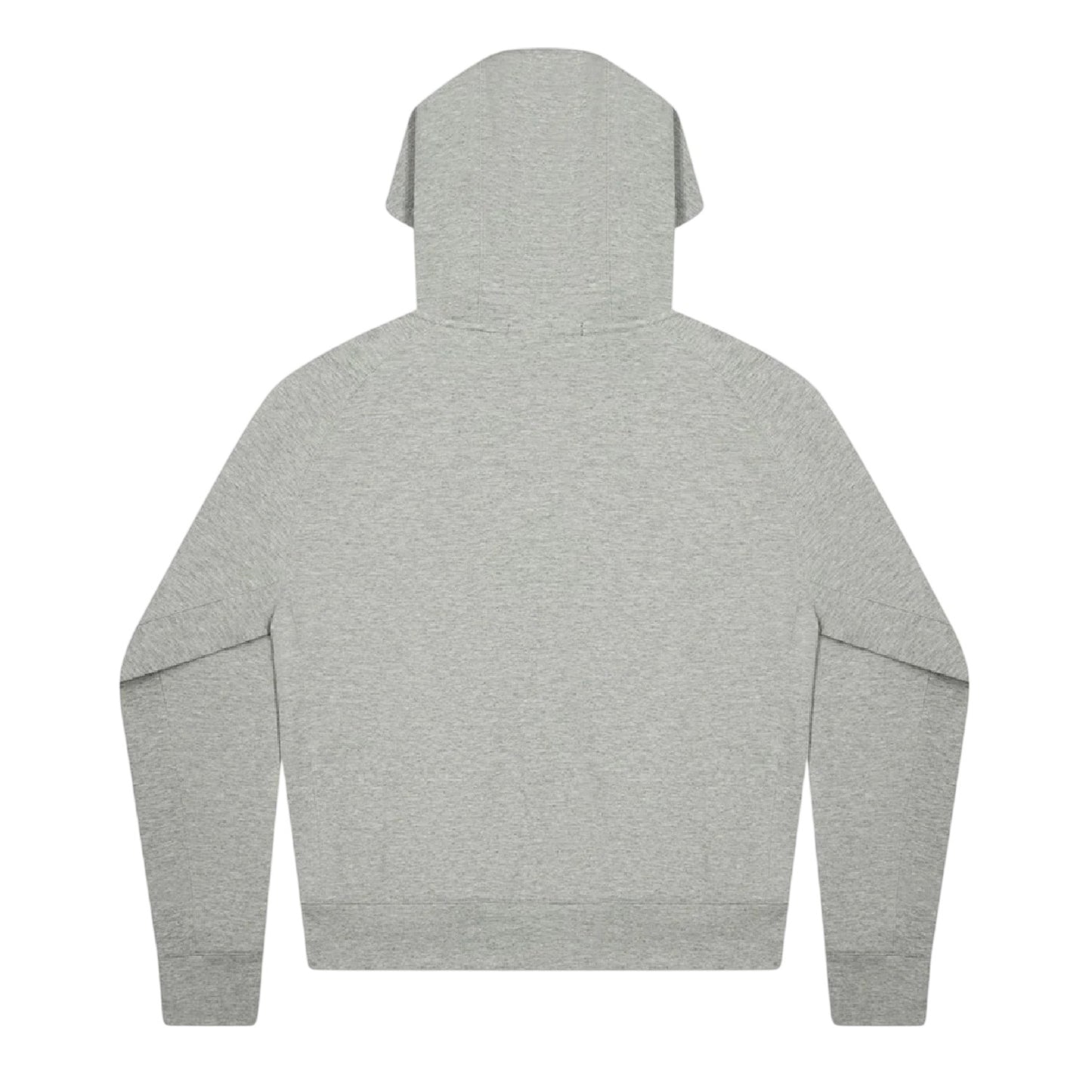 Grey - Back - No Fear Mens Logo Cotton Full Zip Hoodie