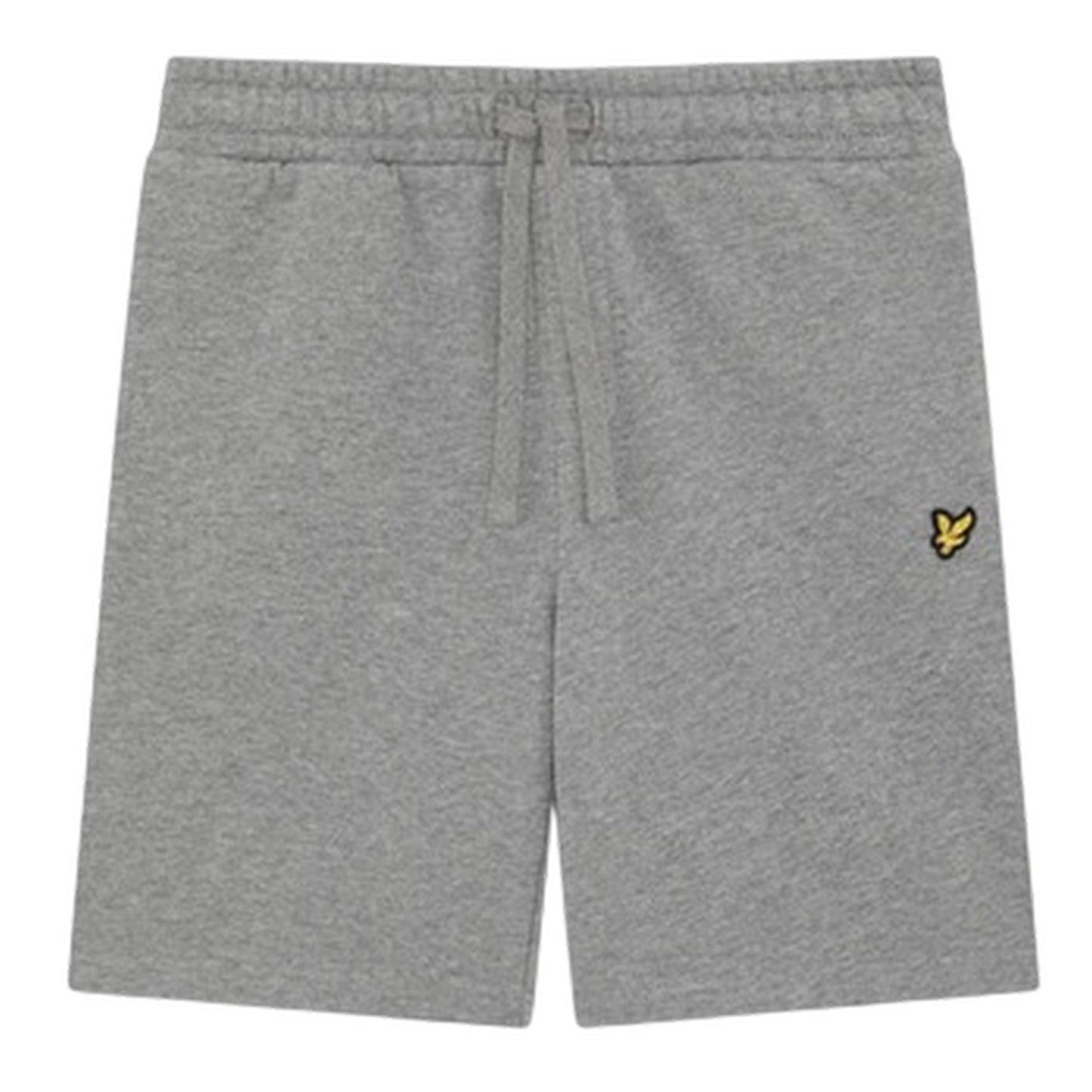 Grey - Front - Lyle & Scott Childrens-Kids Fleece Logo Shorts