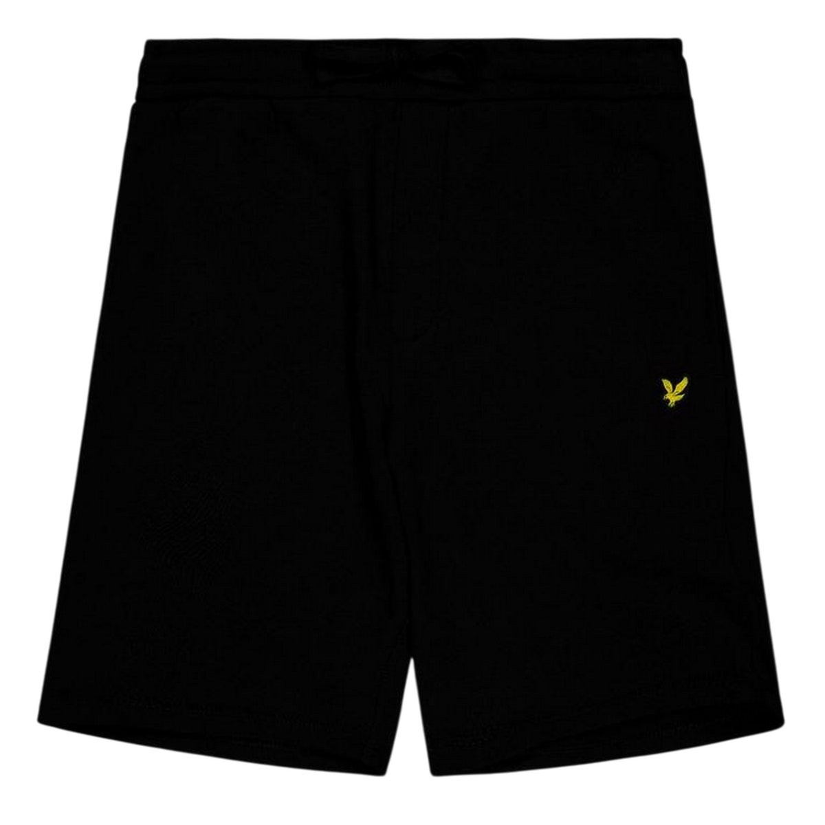 Jet Black - Front - Lyle & Scott Childrens-Kids Fleece Logo Shorts