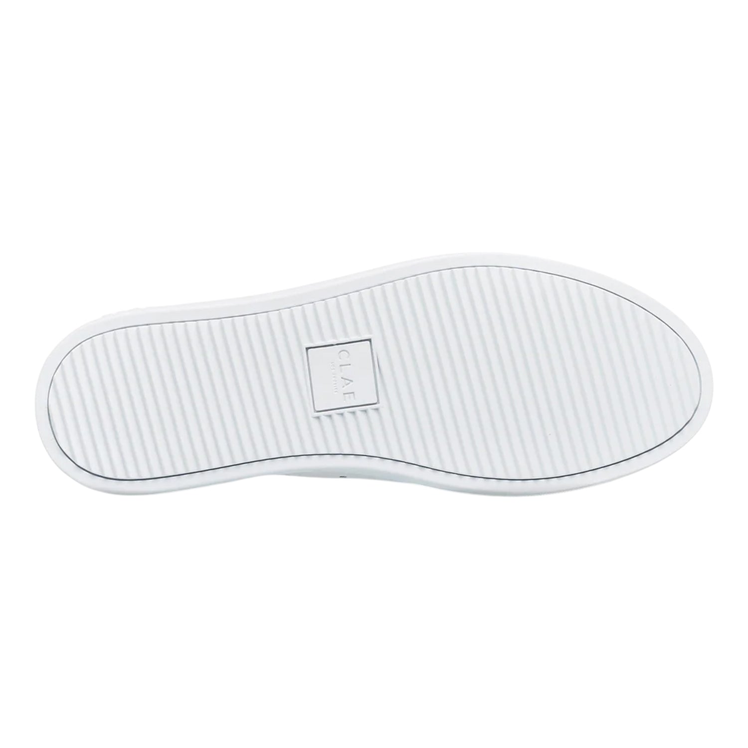White - Lifestyle - CLAE Childrens-Kids Bradley Leather Low Trainers