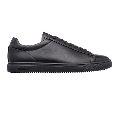 White - Back - CLAE Childrens-Kids Bradley Leather Low Trainers