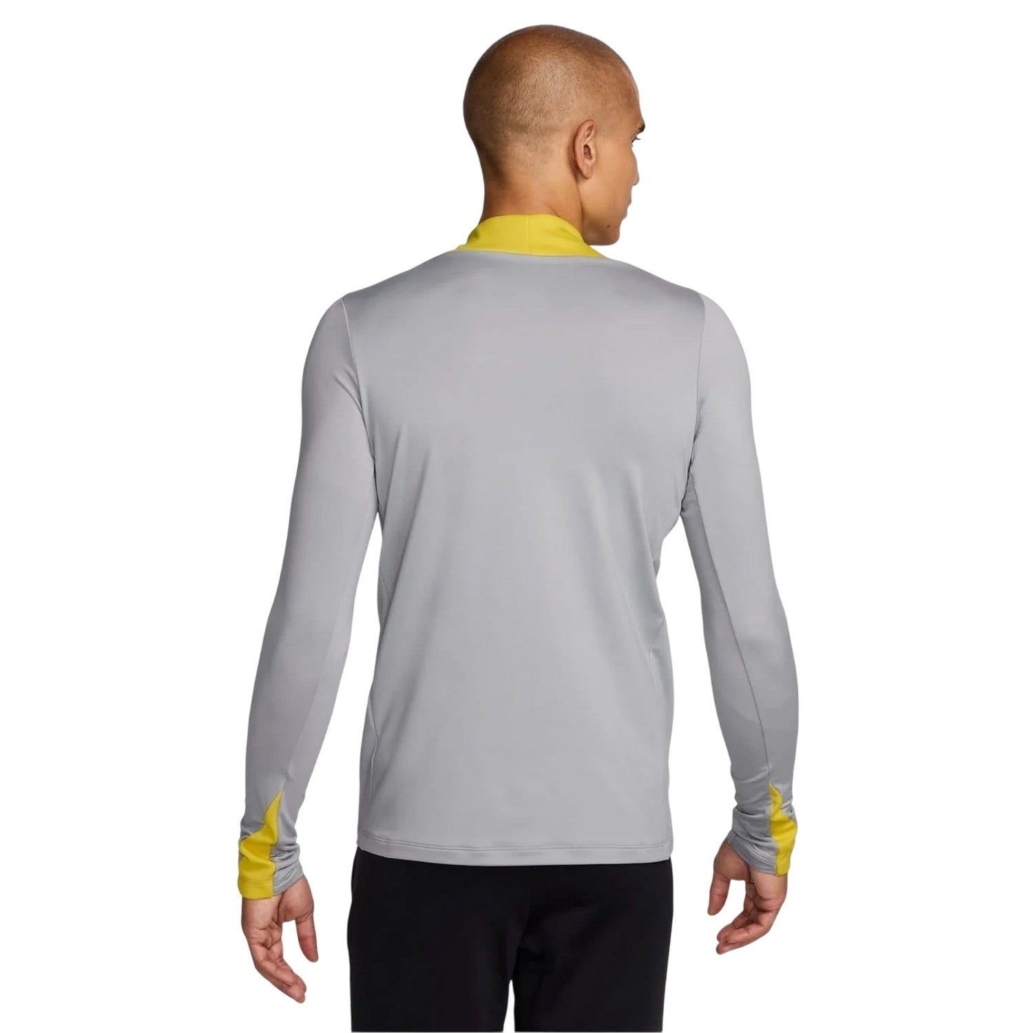 Grey - Back - Nike Unisex Adult Strike Dri-FIT Drill Top