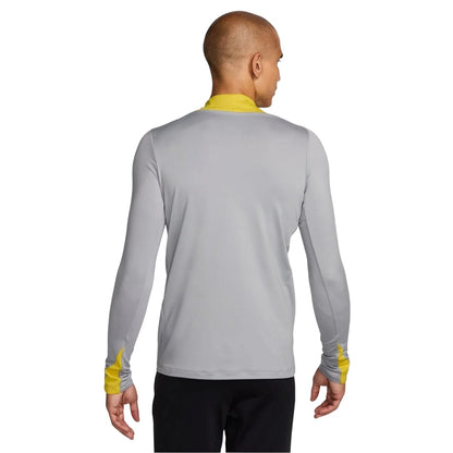 Grey - Back - Nike Unisex Adult Strike Dri-FIT Drill Top
