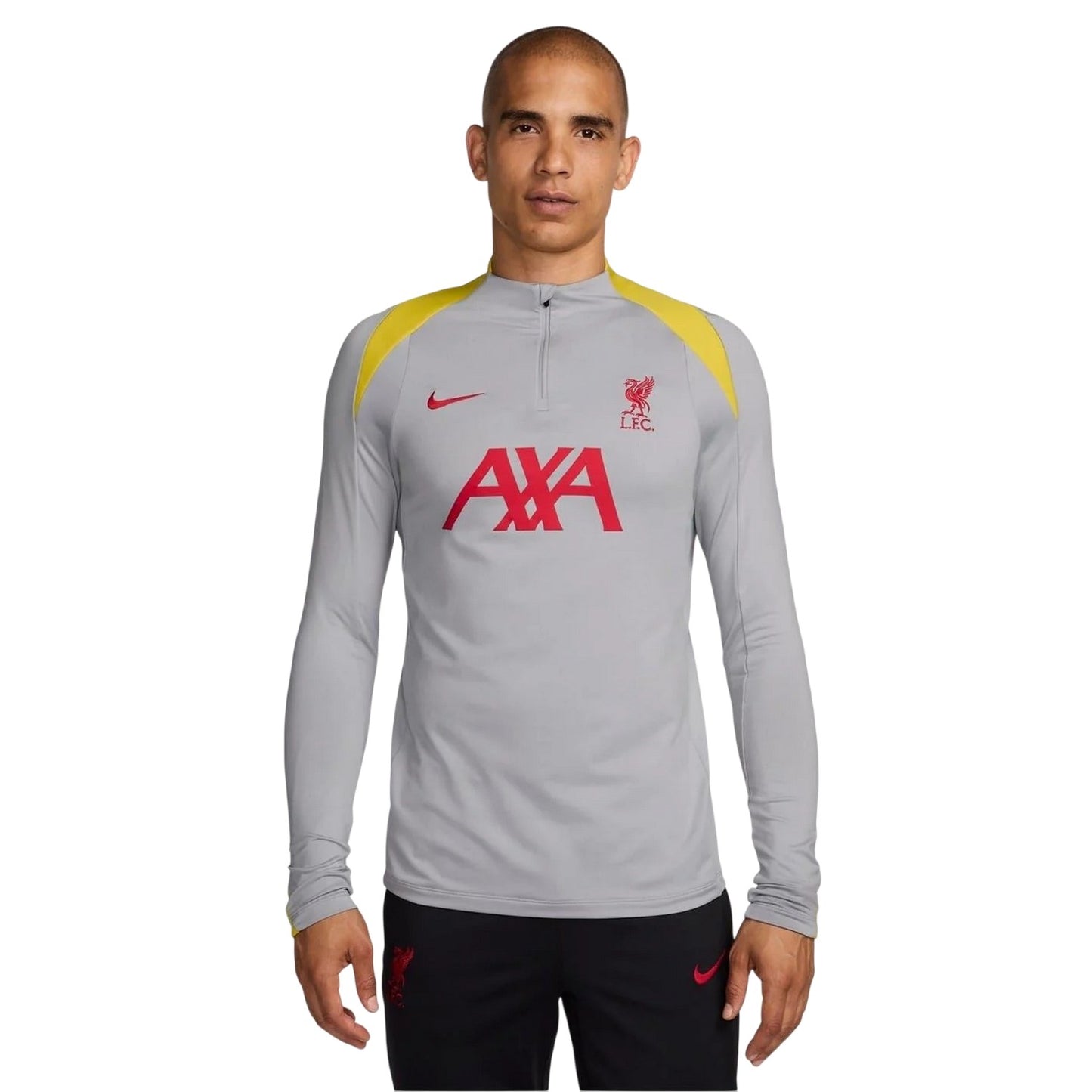 Grey - Front - Nike Unisex Adult Strike Dri-FIT Drill Top