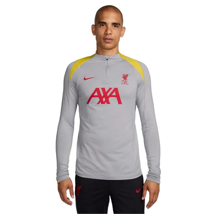 Grey - Front - Nike Unisex Adult Strike Dri-FIT Drill Top