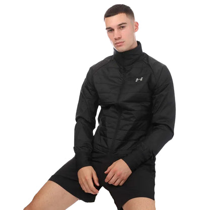 Black - Lifestyle - Under Armour Mens Insulated Hybrid Padded Jacket