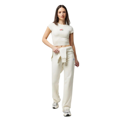 Vintage White - Pack Shot - Jack Wills Womens-Ladies Relaxed Fit Joggers