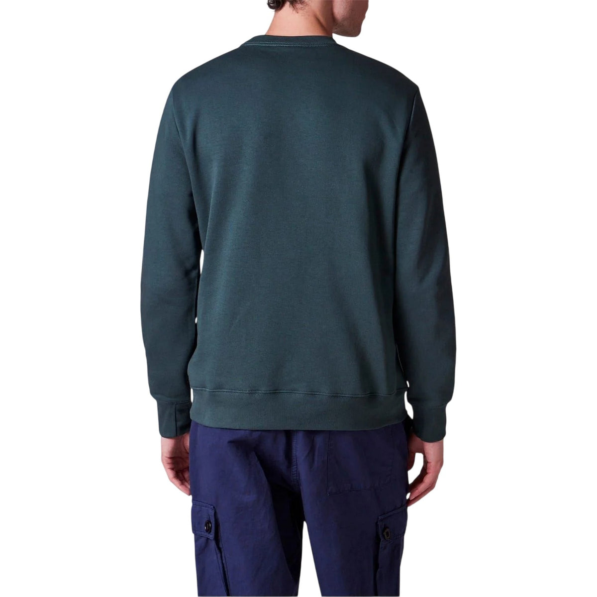 Green - Back - Paul Smith Mens Zebra Crew Neck Sweatshirt