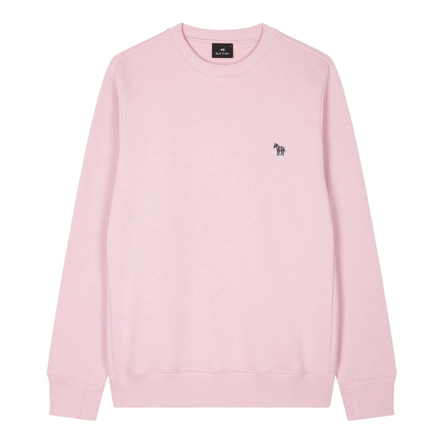 Pink - Front - Paul Smith Mens Zebra Crew Neck Sweatshirt