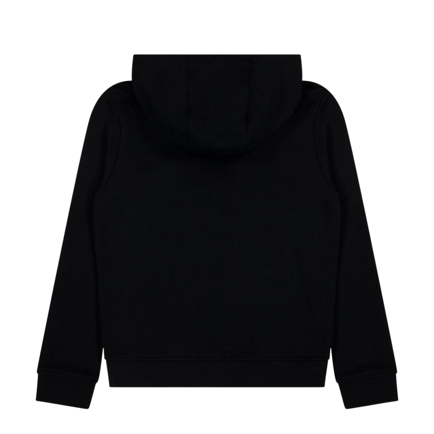 Black - Back - Lyle & Scott Childrens-Kids Eagle Towelling Logo Hoodie