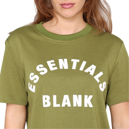 Moss - Side - Blank Essentials Unisex Adult Arch Cotton T-Shirt