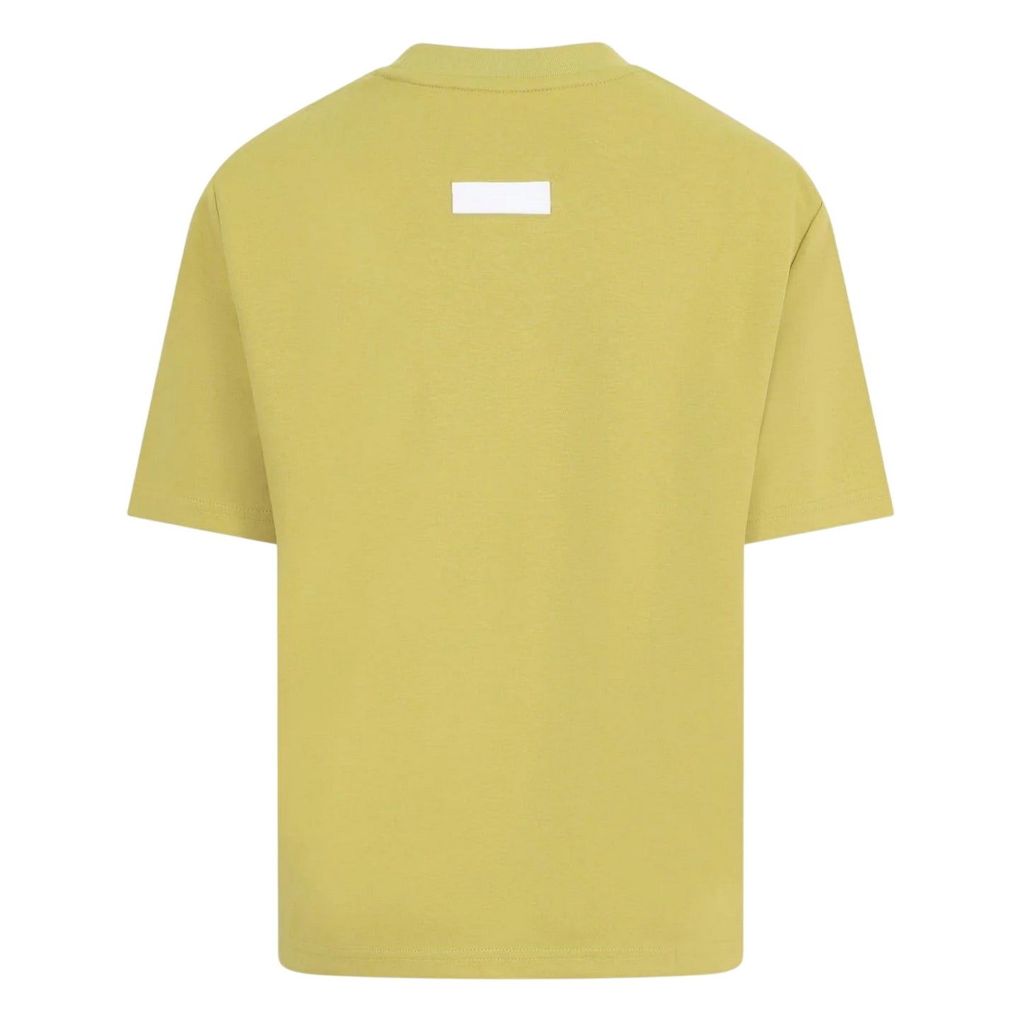 Mustard - Back - Blank Essentials Unisex Adult Arch Cotton T-Shirt