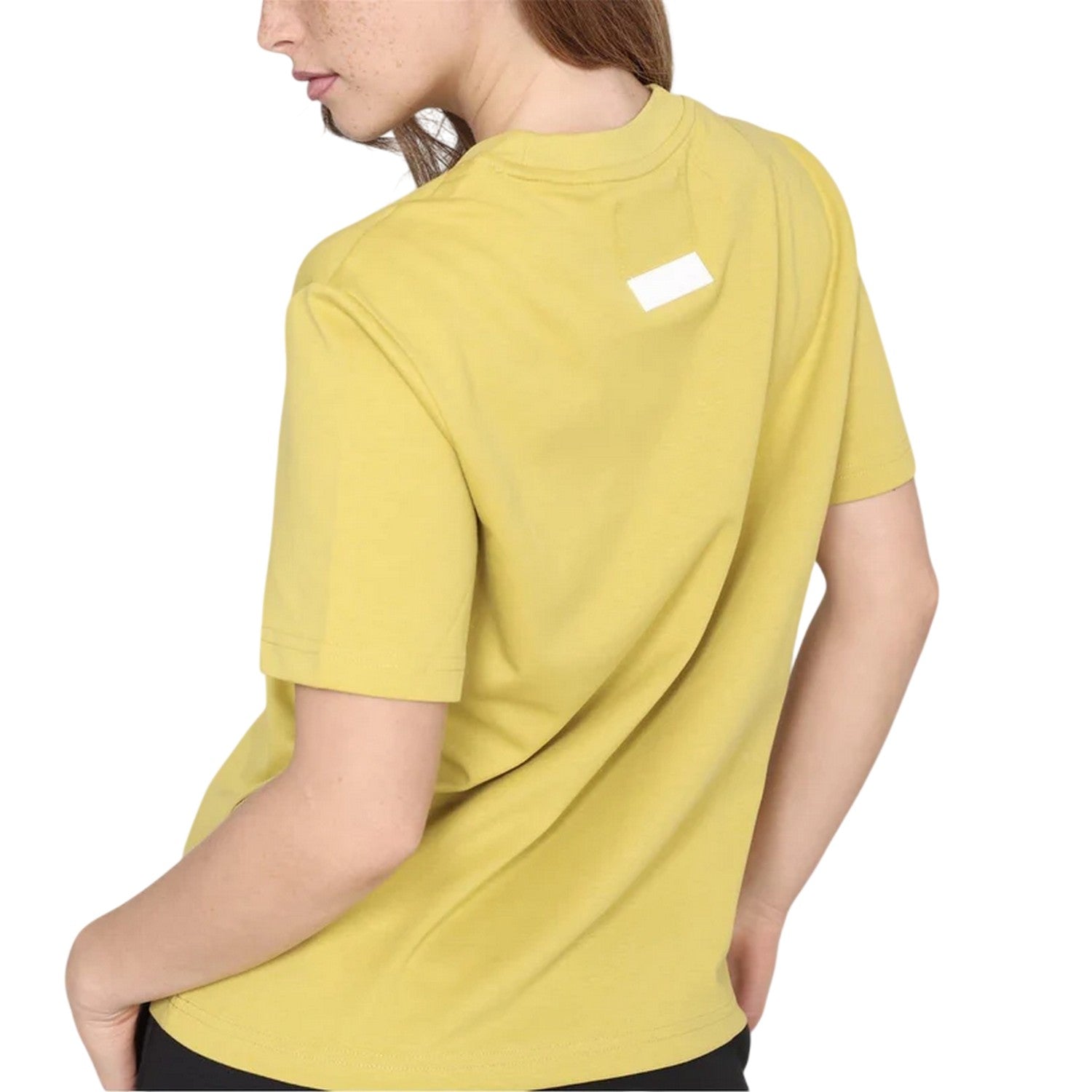 Mustard - Lifestyle - Blank Essentials Unisex Adult Arch Cotton T-Shirt