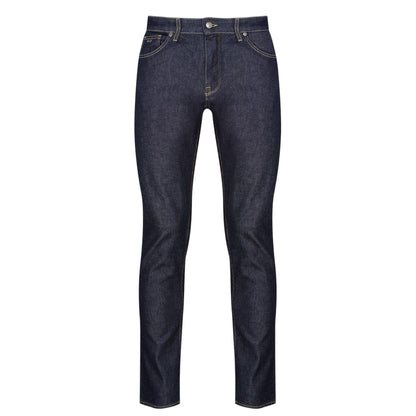 Navy - Front - Boss Mens Maine3 Regular Jeans